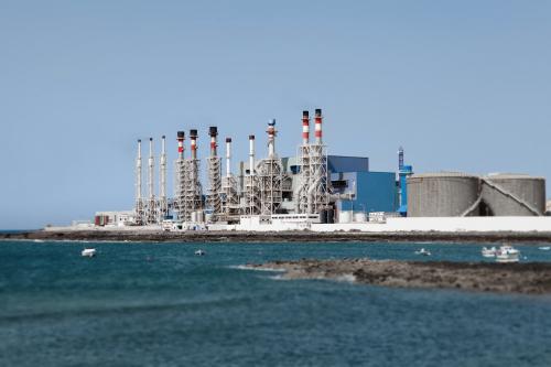 Seawater desalination plant