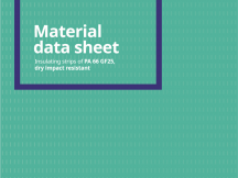 Material data sheet PA 66 GF25, dry impact resistant