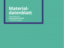 Materialdatenblatt Recycling PA 66 GF25, trockenschlagzäh