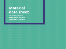 Material data sheet Recycled PA 66 GF25, dry impact resistant