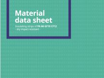 Material data sheet PA 66 GF10 CF12, dry impact resistant 