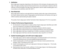 es spec sheet