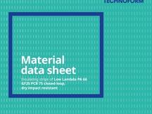 Materialdatenblatt Low Lambda PA 66 GF25 PCR 75 closed-loop