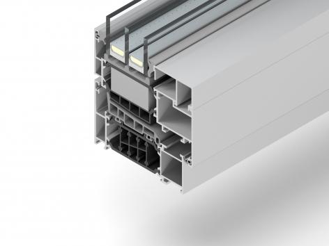 insulating profiles for windows, glass and doors
