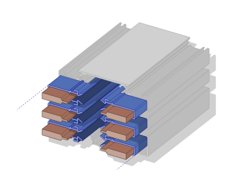 Stromschienen Isolierung