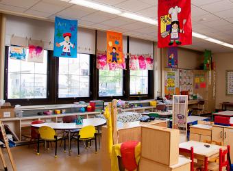 classroom interior