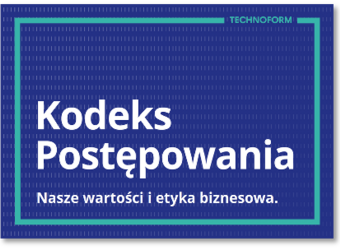 Strona tytułowa Kodeks postępowania Technoform