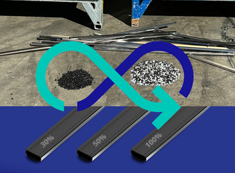 Recyclingprozess von Spacern