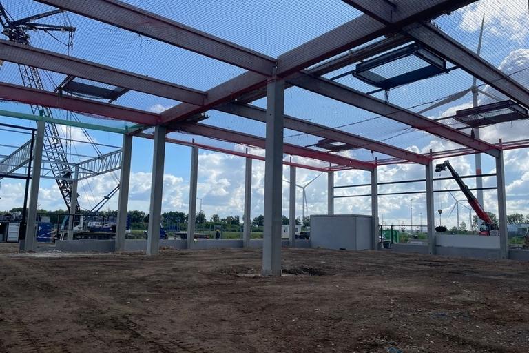 Construction de l'usine 2