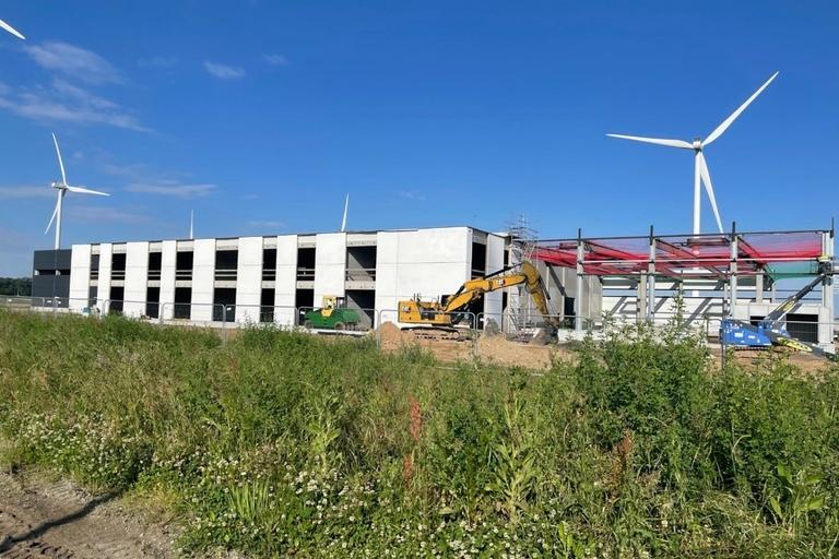 Construction de l'usine 3